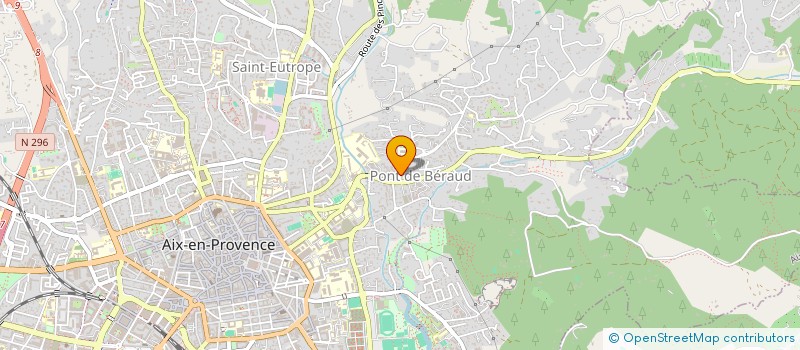 localisation de l'entreprise LES ABAGUIERS AZUR ESPACE à AIX-EN-PROVENCE