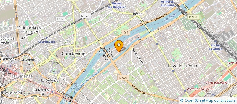 localisation de l'entreprise LES ABATILLES à NEUILLY-SUR-SEINE