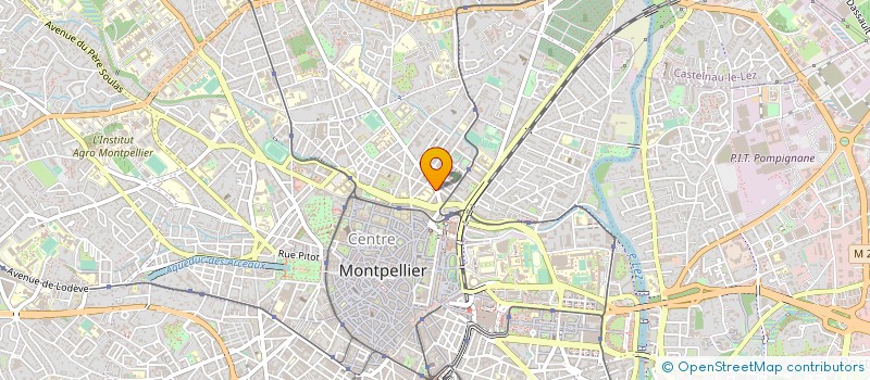 localisation de l'entreprise LES ABATTOIRS à MONTPELLIER
