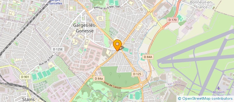 localisation de l'entreprise LES ABATTOIRS DU NORD à GARGES-LES-GONESSE