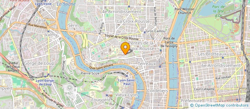 localisation de l'entreprise LES ABEILLES  LYON