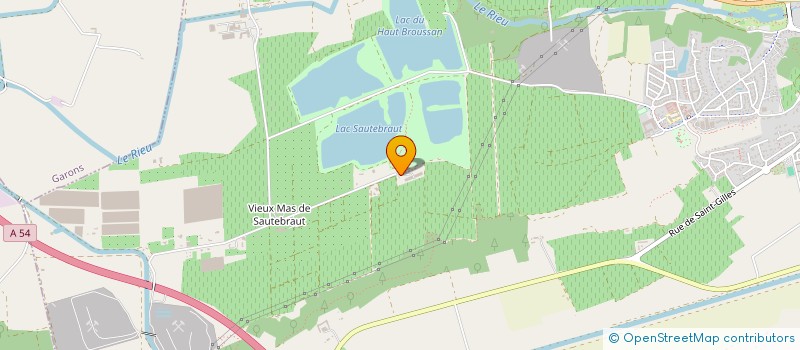 localisation de l'entreprise LES ABEILLES à BELLEGARDE