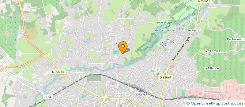 localisation de l'entreprise LES ABEILLES BERGERACOISES à BERGERAC