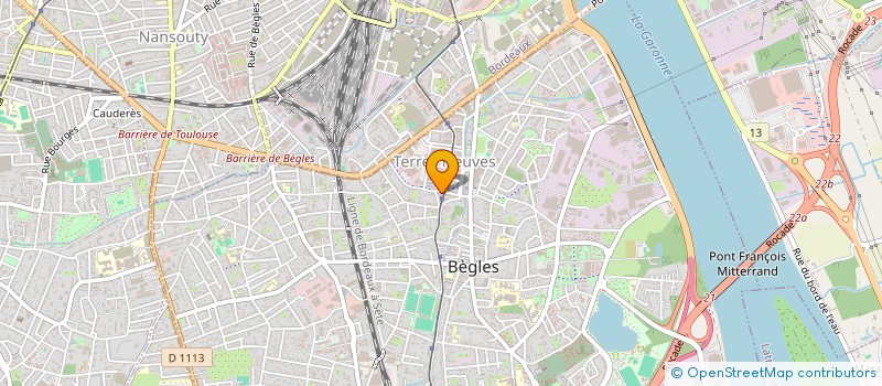 localisation de l'entreprise LES ABEILLES D'IDA à BEGLES