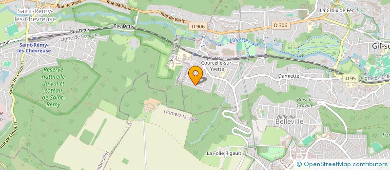 localisation de l'entreprise LES ABEILLES DE L'YVETTE RUCHERS CITOYENS à GIF-SUR-YVETTE