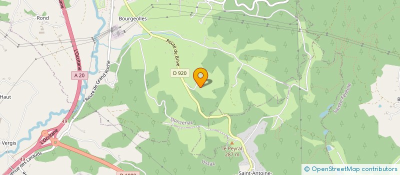 localisation de l'entreprise LES ABEILLES DE LA QUIETUDE à DONZENAC