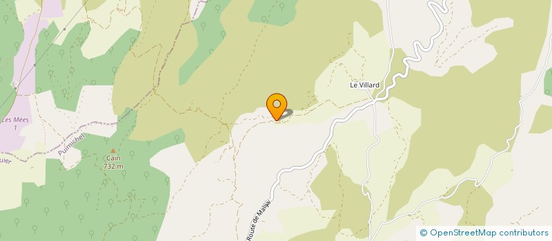 localisation de l'entreprise LES ABEILLES DE MON PERE  PUIMICHEL