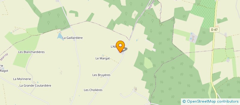 localisation de l'entreprise LES ABEILLES K  MARRAY