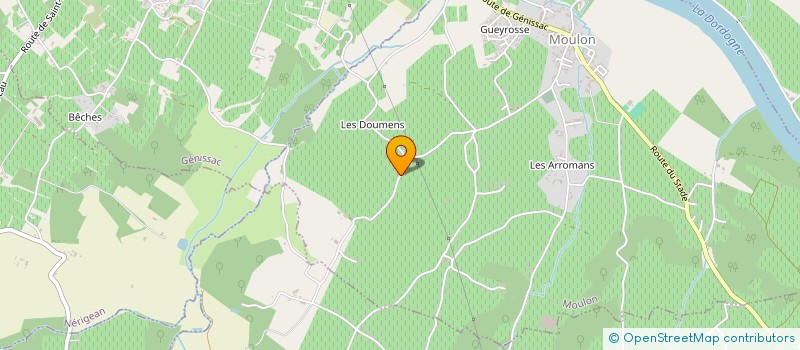 localisation de l'entreprise LES ABIMO'S  MOULON