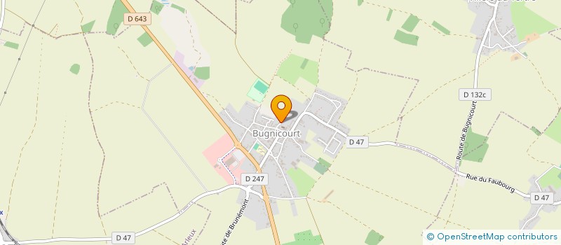 localisation de l'entreprise LES ABRASIFS DU NORD à BUGNICOURT