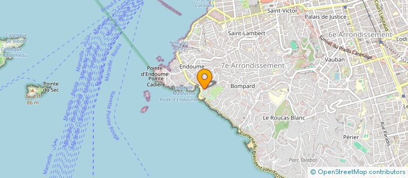 localisation de l'entreprise LES ABREGUIERS à MARSEILLE