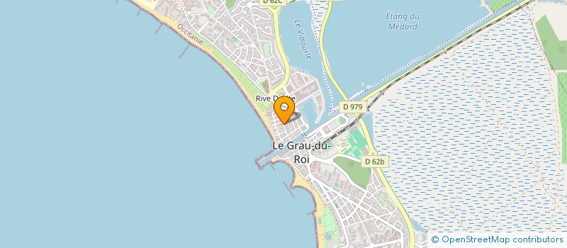 localisation de l'entreprise LES ACACIAS  LE GRAU-DU-ROI