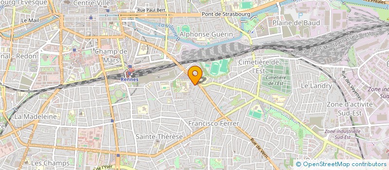 localisation de l'entreprise LES ACACIAS  RENNES