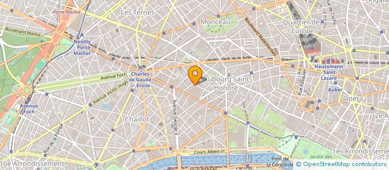 localisation de l'entreprise LES ACACIAS à PARIS