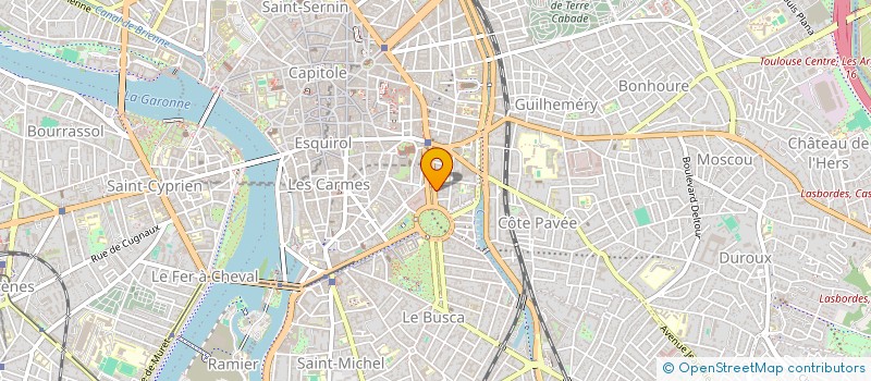 localisation de l'entreprise LES ACACIAS à TOULOUSE