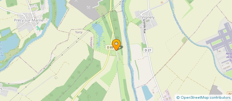 localisation de l'entreprise LES ACACIAS  LESCHES