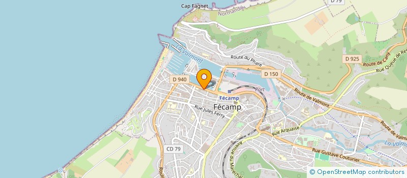 localisation de l'entreprise LES ACACIAS  FECAMP