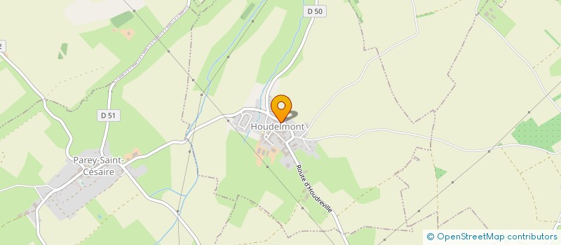 localisation de l'entreprise LES ACACIAS  HOUDELMONT