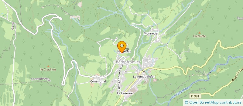 localisation de l'entreprise LES ACACIAS à LELEX