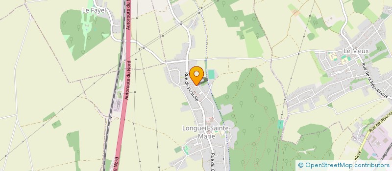 localisation de l'entreprise LES ACACIAS  LONGUEIL-SAINTE-MARIE