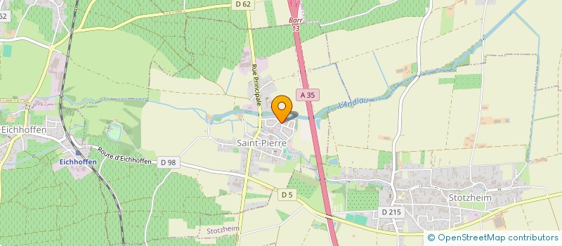 localisation de l'entreprise LES ACACIAS  EICHHOFFEN