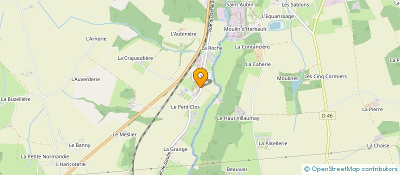 localisation de l'entreprise LES ACACIAS  VILLEDOMER