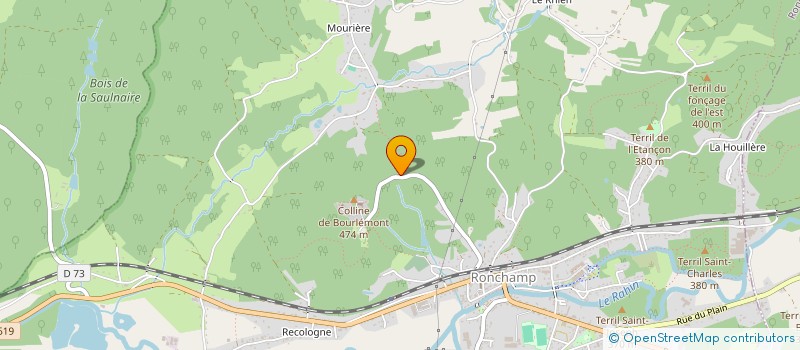 localisation de l'entreprise LES ACACIAS  RONCHAMP