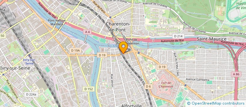 localisation de l'entreprise LES ACADEMIES DE MAISONS-ALFORT  MAISONS-ALFORT