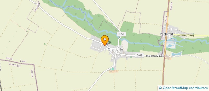 localisation de l'entreprise LES ACCROS ET AMIS DE LA QUINE à VILLENEUVE-SUR-AISNE