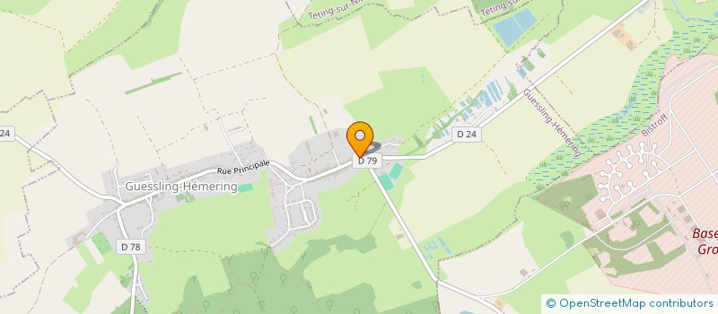 localisation de l'entreprise LES ACER  GUESSLING-HEMERING