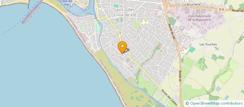 localisation de l'entreprise LES ACHARDS INVEST à SAINT-GILLES-CROIX-DE-VIE
