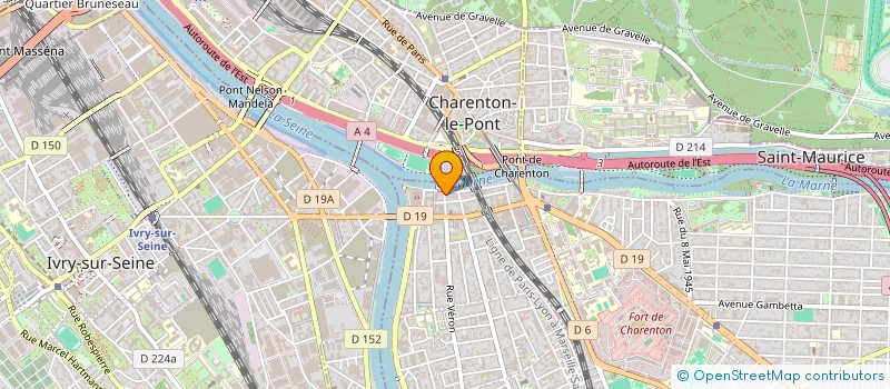 localisation de l'entreprise LES ACIERS DU NORD à ALFORTVILLE
