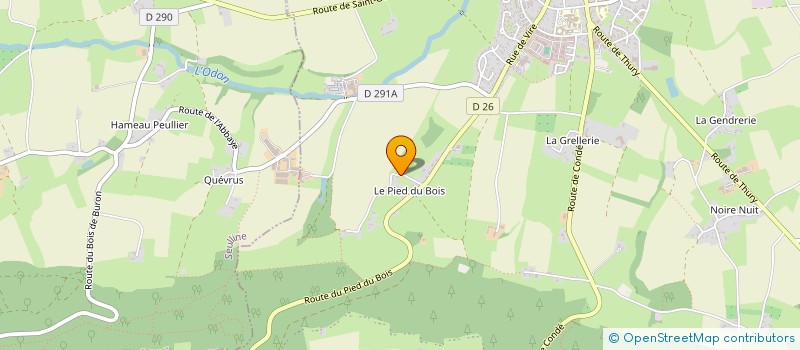 localisation de l'entreprise LES ACRES à SEULLINE