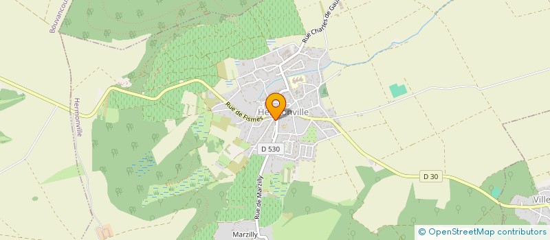 localisation de l'entreprise LES ACROBULLES  HERMONVILLE