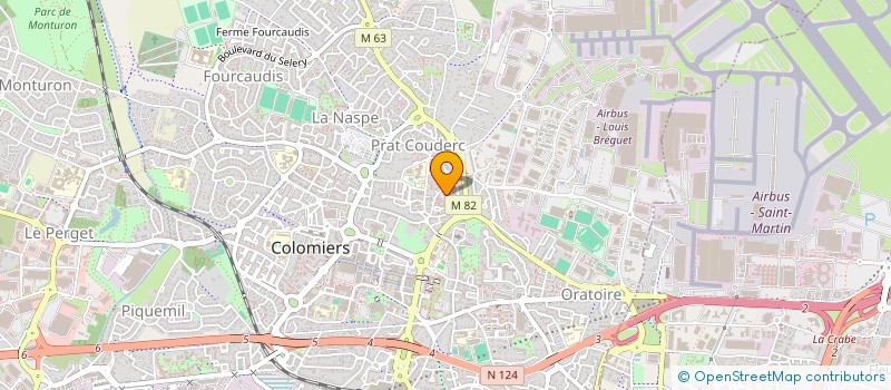 localisation de l'entreprise LES ACROSTICHES à COLOMIERS