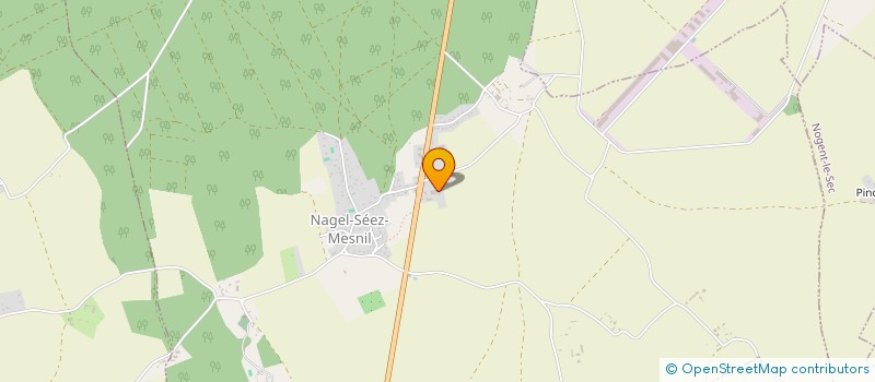 localisation de l'entreprise LES ACTIVITES DU ROULOIR  NAGEL-SEEZ-MESNIL