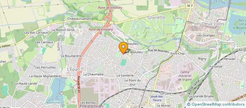 localisation de l'entreprise LES ADAPTATIONS INDUSTRIELLES MULTIPLES à JOUE LES TOURS