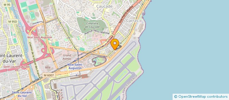 localisation de l'entreprise LES ADOS DU SPORT à NICE