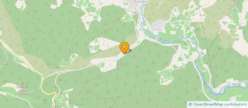 localisation de l'entreprise LES ADRECHS à CORRENS