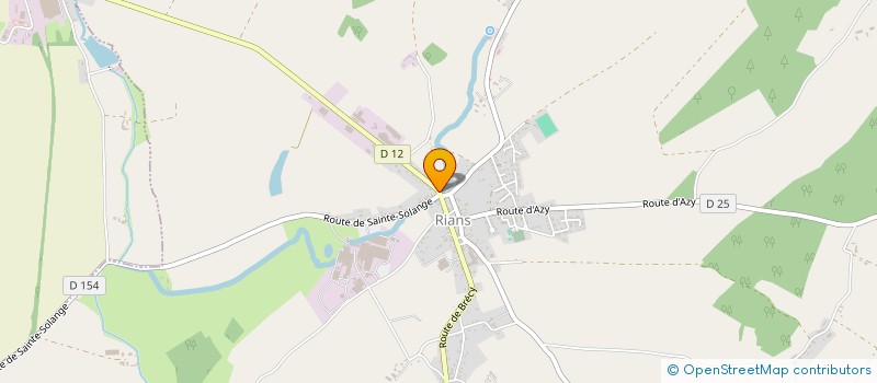 localisation de l'entreprise LES AEDILES D'AVARICUM  RIANS