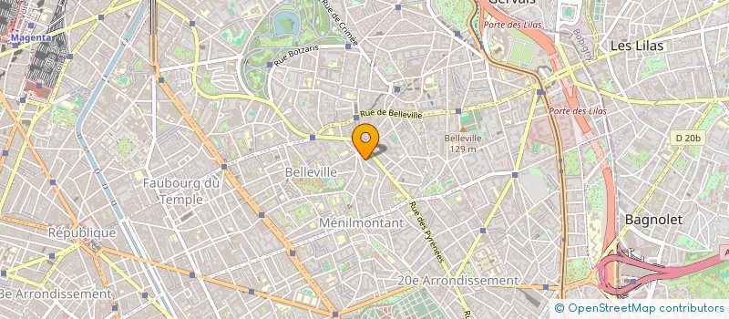 localisation de l'entreprise LES AFFABULATEURS  PARIS