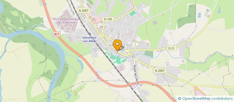 localisation de l'entreprise LES AFFRANCHIS à RONGERES