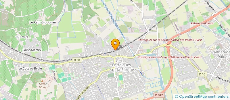 localisation de l'entreprise LES AFFRANCHIS  UZES