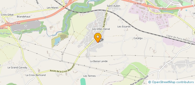 localisation de l'entreprise LES AGAPANTHES à YFFINIAC