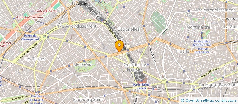 localisation de l'entreprise LES AGAPES  PARIS