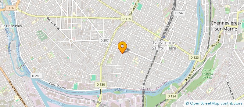 localisation de l'entreprise LES AGAVES à SAINT-MAUR-DES-FOSSES