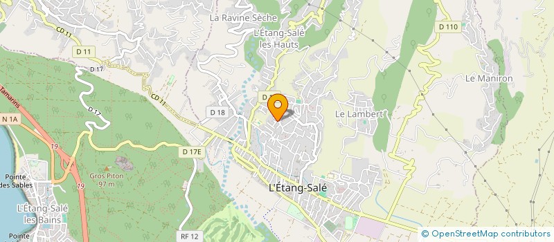localisation de l'entreprise LES AGAVES à L'ETANG-SALE