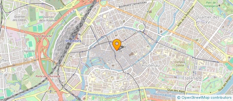 localisation de l'entreprise LES AGELASTES  STRASBOURG