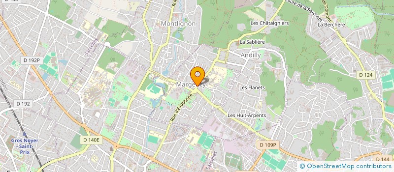 localisation de l'entreprise LES AGISSANTS  MARGENCY