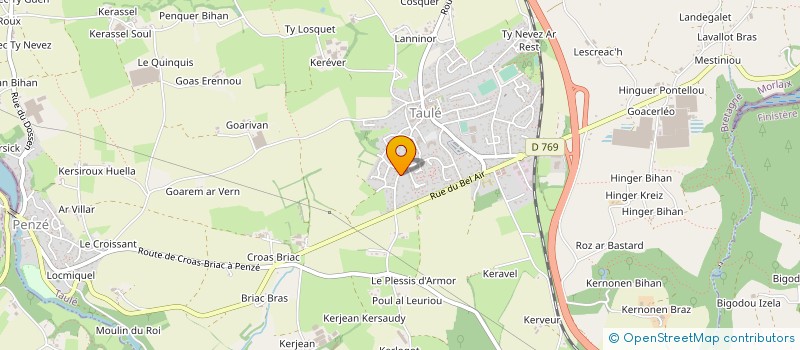 localisation de l'entreprise LES AGITES DU LOCAL  TAULE